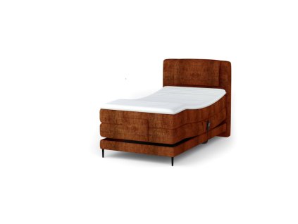 Postel Boxspring Wave (100) s topperem + elektrické polohování