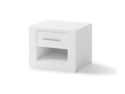 noční stolek idea 07 bílý mat