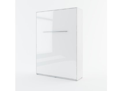 Výklopná postel Concept Pro CP-01p (140) - bílý lesk
