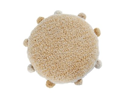 Polštář / puf Lorena Canals kulatý, žlutý - Re-Edition