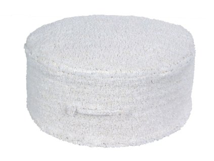 Puf / taburet Lorena Canals ø 50 bílý - Pyjama Party