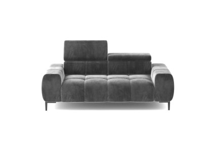 Pohovka Plaza 2 od Wersal - moderní dvoumístná pohovka s výrazným prošíváním a polohovatelnými záhlavníky