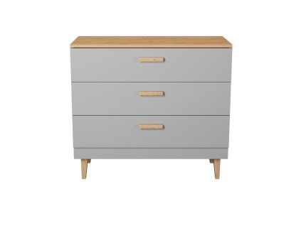 Komoda Denver - šedá