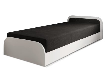 Dětská postel Parys 80x190 cm/pravá strana - bílá