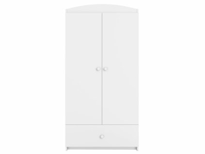 Šatní skříň Babydreams dvoudveřová - bílá
