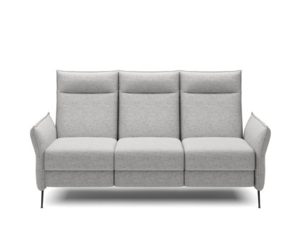 Třímístná pohovka Xavi 3 od výrobce Wersal s vysokým opěrem a kovovými nožkami