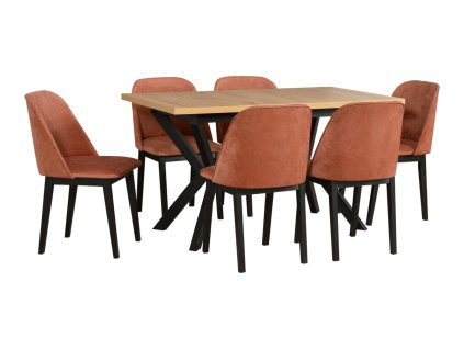 Jídelní stůl Ikon 4, 6x židle Monti I