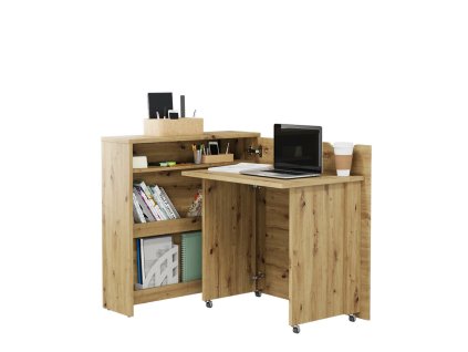 Lenart Rozkládací psací stůl Work Concept SLIM CW-02P - dub artisan