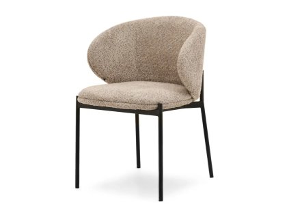 jídelní židle maren tmavě béžová na bílém pozadí