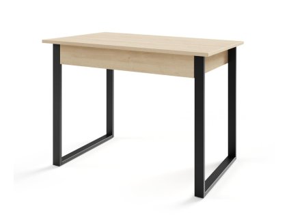 psací stůl salsa 125 cm v dubovém dekoru