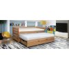 Postel For 2 Plus s přistýlkou (masiv)