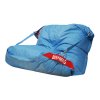 Sedací pytel 189x140 comfort s popruhy cyan