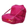 Sedací pytel 189x140 comfort s popruhy pink