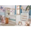 dětský pokoj s komodou pinio snap bílá buk