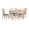 Jídelní stůl Max V, 6x židle Nilo I