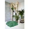 Bavlněný koberec list Lorena Canals - zelený Monstera