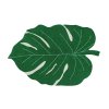 Bavlněný koberec list Lorena Canals - zelený Monstera