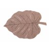 Bavlněný koberec list Lorena Canals - růžový Monstera
