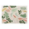 Koberec barevné listy 170 x 240 Lorena Canals - krémový Plants