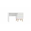 Psací stůl Pinio Swing - bílý