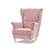 Křeslo ušák Malmo - růžové
