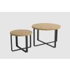 Konferenční stolky Kodo 2 ks - dub artisan