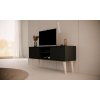 Televizní stolek RTV Toronto 120 cm - černý