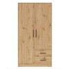 Šatní skříň Smart 3 - dub artisan