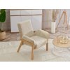Křeslo Lao - sametový velur béžový