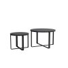 Konferenční stolky Kodo 2 ks - grafitový odstín