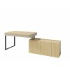 Psací stůl + komoda Luca 10 L/P - béžový