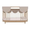 Rostoucí postýlka Bloom 140 x 70 cm - béžová, dub