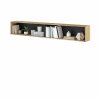 Závěsná police Bed Concept BC-30 - dub artisan / černý