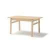 rozkládací stůl plot pt01 světlý dub v moderním interiéru
