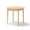 kulatý stůl plot pt05 světlý dub složený v prostoru