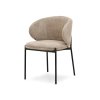 jídelní židle maren tmavě béžová na bílém pozadí