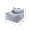05 Blueberry Blue Beanbag Chair Dimensions 4751030596334