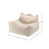 Biscuit Beanbag Chair Dimensions 4751030597515