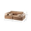 Toffee Settee Dimensions 4751030598222