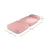 Pink Mousse Flip Chair Dimensions (Unfolded) 4751030596501
