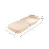 Brown Sugar Flip Chair Dimensions (Unfolded) 4751030596525