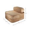 Toffee Flip Chair Dimensions 4751030598000