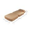 Toffee Flip Chair Dimensions (Unfolded) 4751030598000