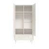 Petite Seth additional shelf 2 door wardrobe champagne 2