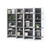 regal fitt svetle sedy mat 2 kusy vedle sebe