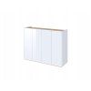 komoda easy 02 bily lesk dub scandi