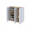 komoda easy 03 bily lesk dub scandi