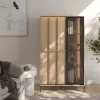 vitrina itami v modernim interieru