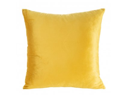 10758 samentovy povlak na polstar velvet melanie 40x40 zluty