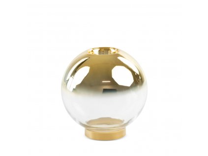 10845 skleneny svicen zoja zlaty 10 cm